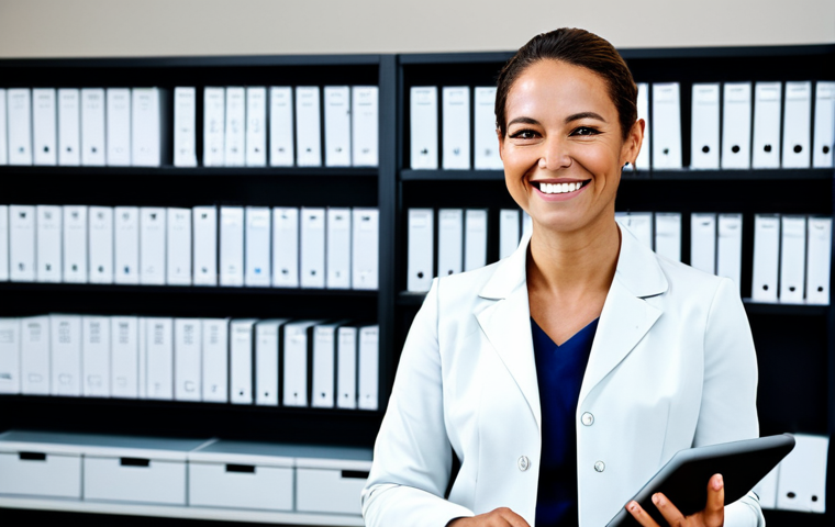 Motivated Apartment Manager**

"A fully clothed, professional apartment manager, smiling confidently while reviewing resident feedback on a tablet in a modern, well-lit office, appropriate attire, safe for work, perfect anatomy, natural proportions, professional, family-friendly. The background shows organized shelves with files and a computer monitor displaying data charts. Focus on a positive and approachable demeanor, indicating improved resident satisfaction. Modest clothing."

**