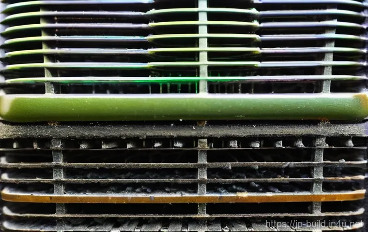 공조기 필터 교체 주기 - **Prompt:** A vivid split image illustrating the stark contrast between a clean and a dirty air cond...