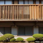 건물 내 자재 교체 시기 - A detailed close-up of a building’s exterior wall showing visible signs of aging and deterioration, ...